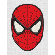 Matriz de Bordado Aplique Mascara Spider Man