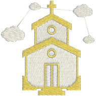 Matriz de Bordado Igreja