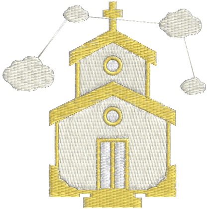 Matriz de Bordado Igreja