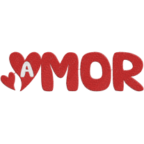Matriz de Bordado Amor 