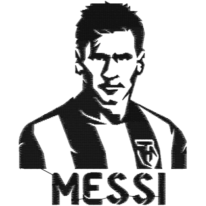 Matriz de Bordado Lionel Messi