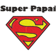 Matriz de Bordado Super Papai