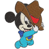 Matriz de Bordado Mickey Baby 3