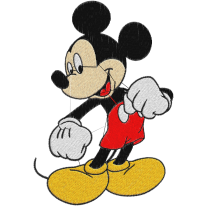 Matriz de Bordado Mickey 5 