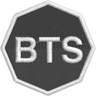 Matriz de Bordado BTS Logotipo