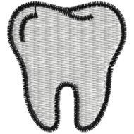 Matriz de Bordado Dente