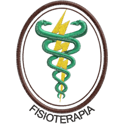 Matriz de Bordado Simbolo de Fisioterapia