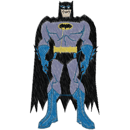 Matriz de Bordado Batman