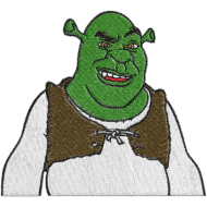 Matriz de Bordado Shrek 
