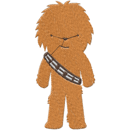 Matriz de Bordado Chewbacca Star Wars 