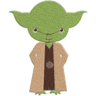 Matriz de Bordado Yoda Star Wars 