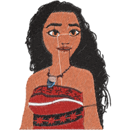 Matriz de Bordado Moana 