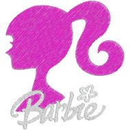 Matriz de Bordado Barbie 2