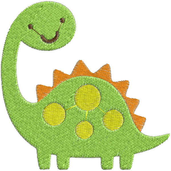 Matriz de bordado - Dinossauro Rex 009
