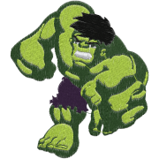 Matriz de Bordado Hulk