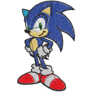 Matriz de Bordado Sonic 