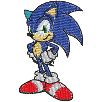 Matriz de Bordado Sonic 