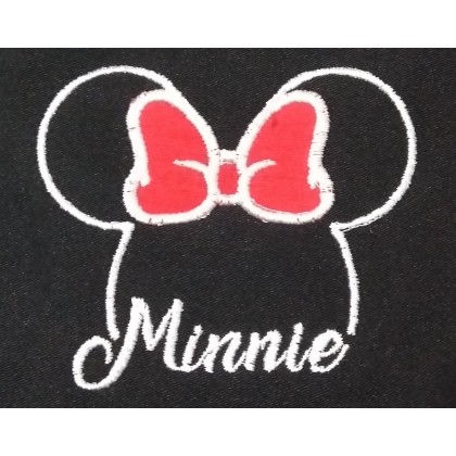 Matriz de Bordado Aplique Minnie