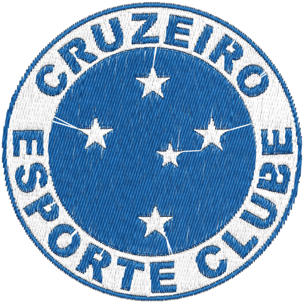 Matriz de Bordado Escudo Cruzeiro Esporte Clube
