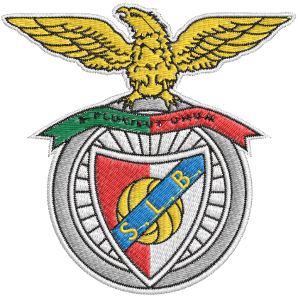 Matriz de Bordado Escudo Sport Lisboa e Benfica