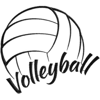 Matriz de Bordado Volleyball