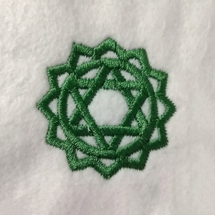 Matriz de Bordado Anahata Heart Chakra