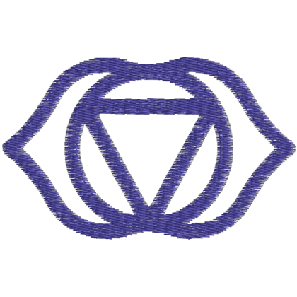 Matriz de Bordado Ajna Third Eye Chakra