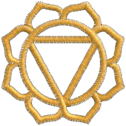 Matriz de Bordado Manipura Solar Plexus Chakra