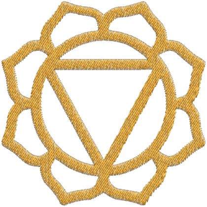 Matriz de Bordado Manipura Solar Plexus Chakra