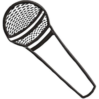 Matriz de Bordado Microfone 